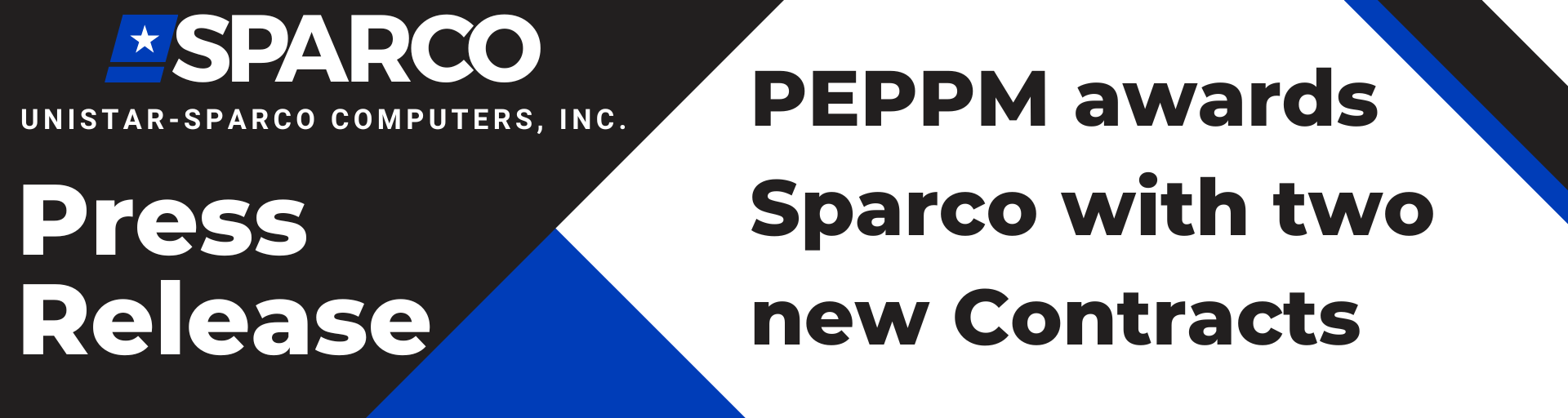 PEPPM awards Sparco with two new Contracts